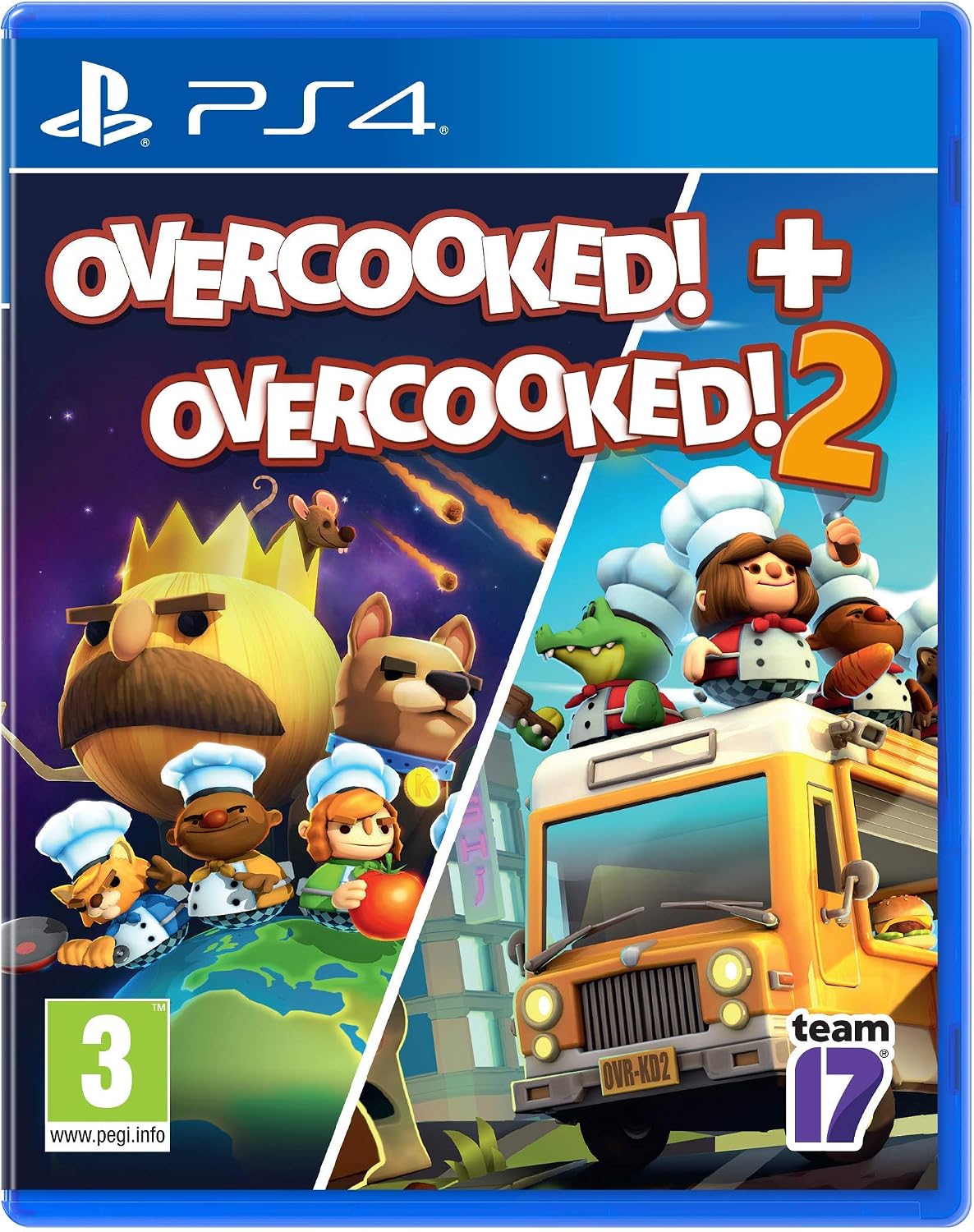 PS4 OVERCOOKEDI +OVERCOOKEDI 2