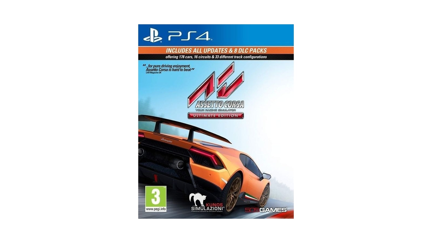 PS4 ASSETTO CROSA ultimate edition