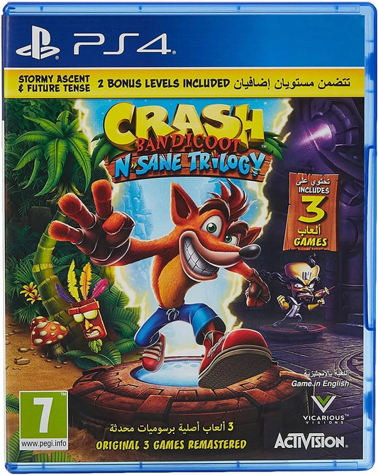 [PS4] Crash Bandicoot N. Sane Trilogy – EU