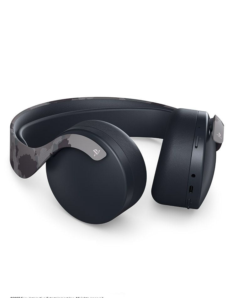 PULSE 3D Wireless Headset - Gray Camouflage