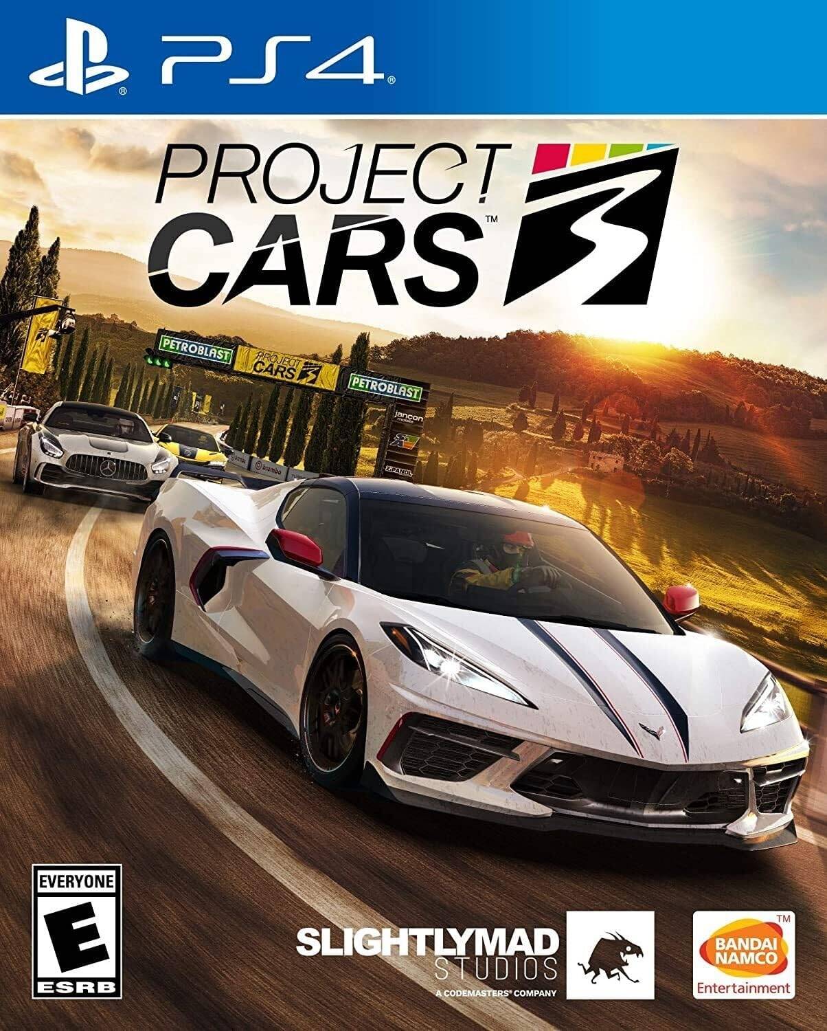 PS4 PROJECT CARS 3