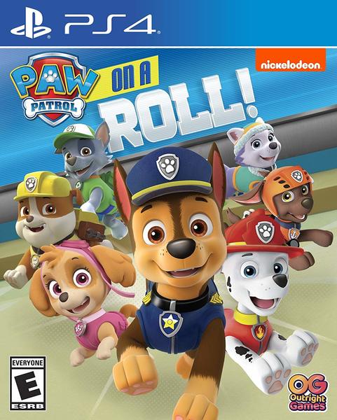 PS4 PAW PATROL ON a ROLLI